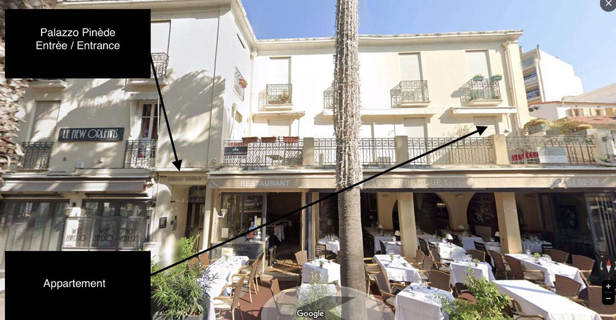 Sur La Pinede A Juan Les Pins Apartment *